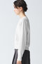 crew neck long slv P/O プルオーバー ミズイロインド/mizuiro ind