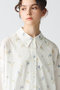 small flower print shirt OP ワンピース ミズイロインド/mizuiro ind
