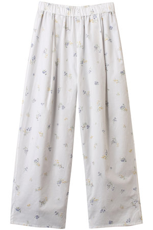 ミズイロインド/mizuiro indのsmall flower print PT パンツ(110600/110601)
