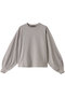 puff slv long T Tシャツ ミズイロインド/mizuiro ind l.gray