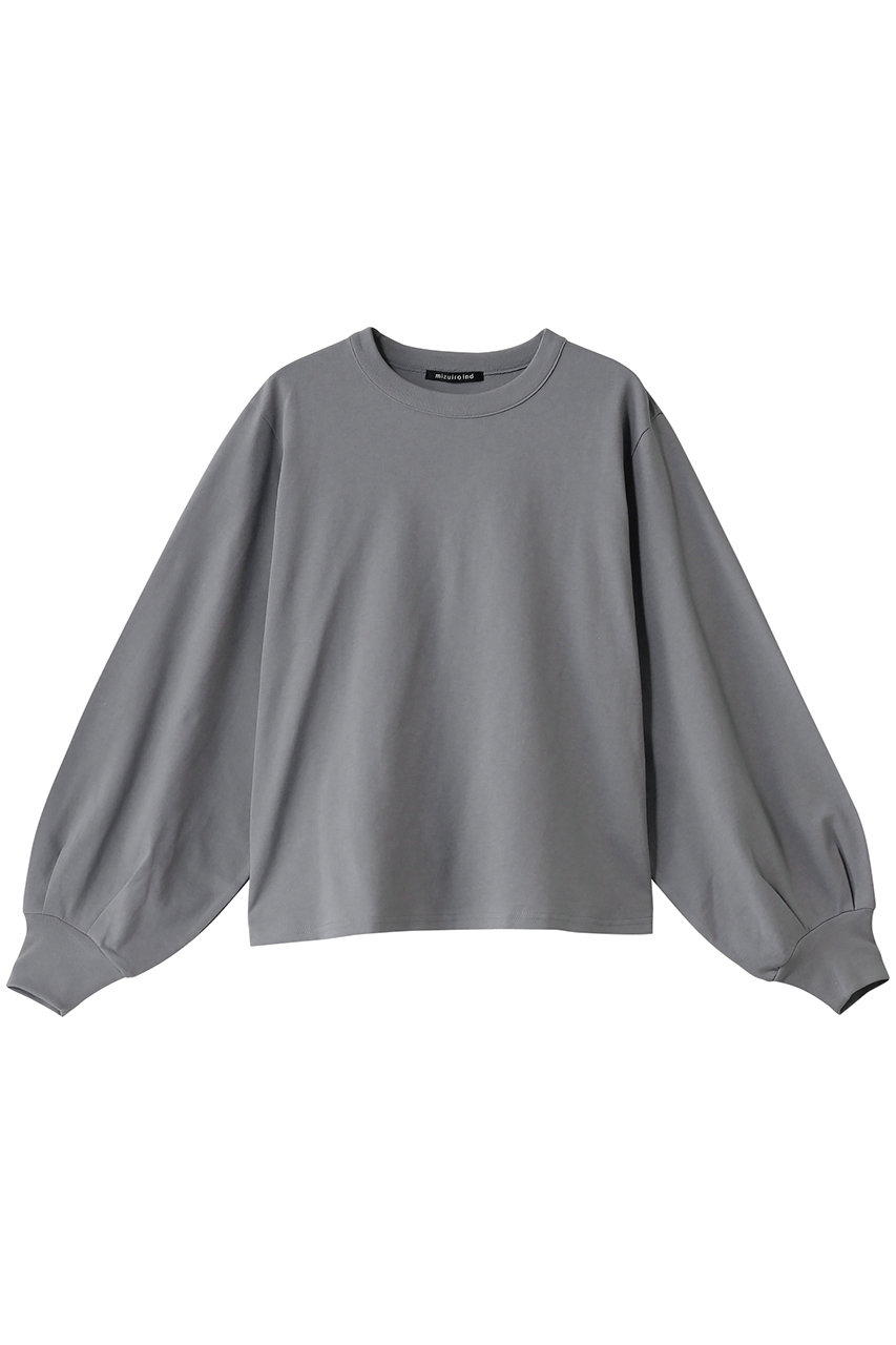 ミズイロインド/mizuiro indのpuff slv long T Tシャツ(c.gray/1-210069)