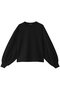 puff slv long T Tシャツ ミズイロインド/mizuiro ind black