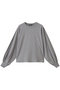 puff slv long T Tシャツ ミズイロインド/mizuiro ind gray