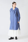 frill collar shirt OP ワンピース