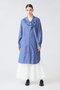 frill collar shirt OP ワンピース ミズイロインド/mizuiro ind