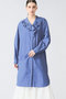 frill collar shirt OP ワンピース ミズイロインド/mizuiro ind