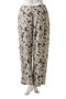 rayon linen print easy PT パンツ ミズイロインド/mizuiro ind