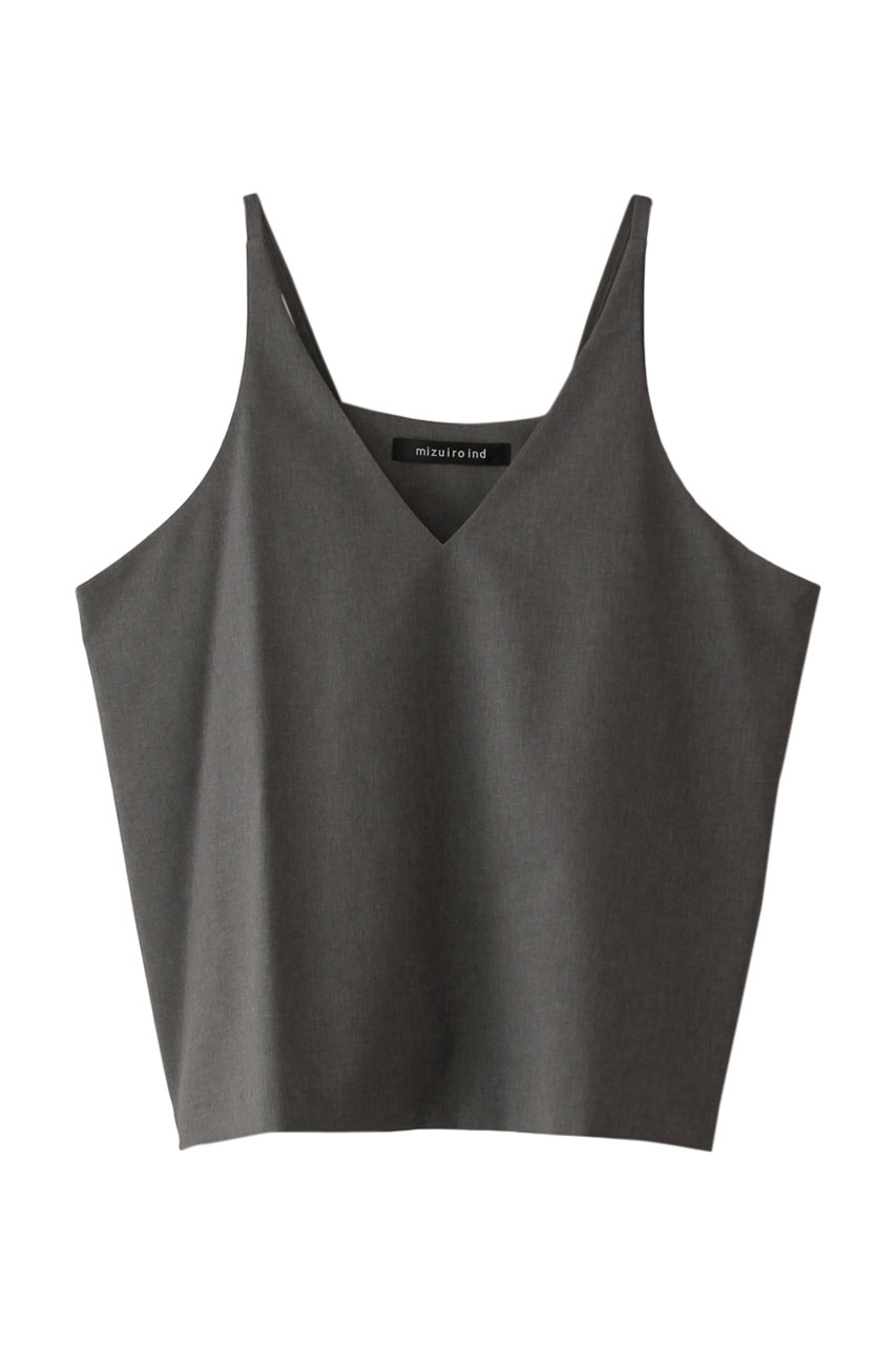 ミズイロインド/mizuiro indのcamisole vest ベスト(gray/1-230114)