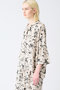rayon linen print wide shirt シャツ ミズイロインド/mizuiro ind
