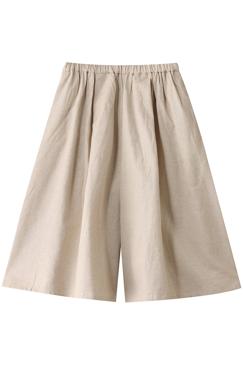 ミズイロインド/mizuiro indのcotton linen culotte PT パンツ(kinari/1-260077)