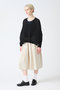 cotton linen culotte PT パンツ ミズイロインド/mizuiro ind