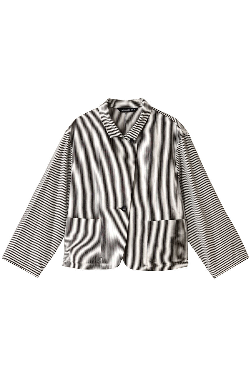 ミズイロインド/mizuiro indのhickory shirt JK ジャケット(kinari/1-230110)