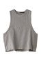 hickory crew neck short vest ベスト ミズイロインド/mizuiro ind kinari