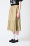washer pleats tiered SK スカート ミズイロインド/mizuiro ind