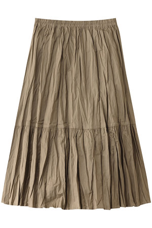 ミズイロインド/mizuiro indのwasher pleats tiered SK スカート(110700/110703)