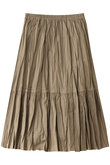 washer pleats tiered SK スカート