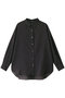 sheer wide shirt シャツ ミズイロインド/mizuiro ind black