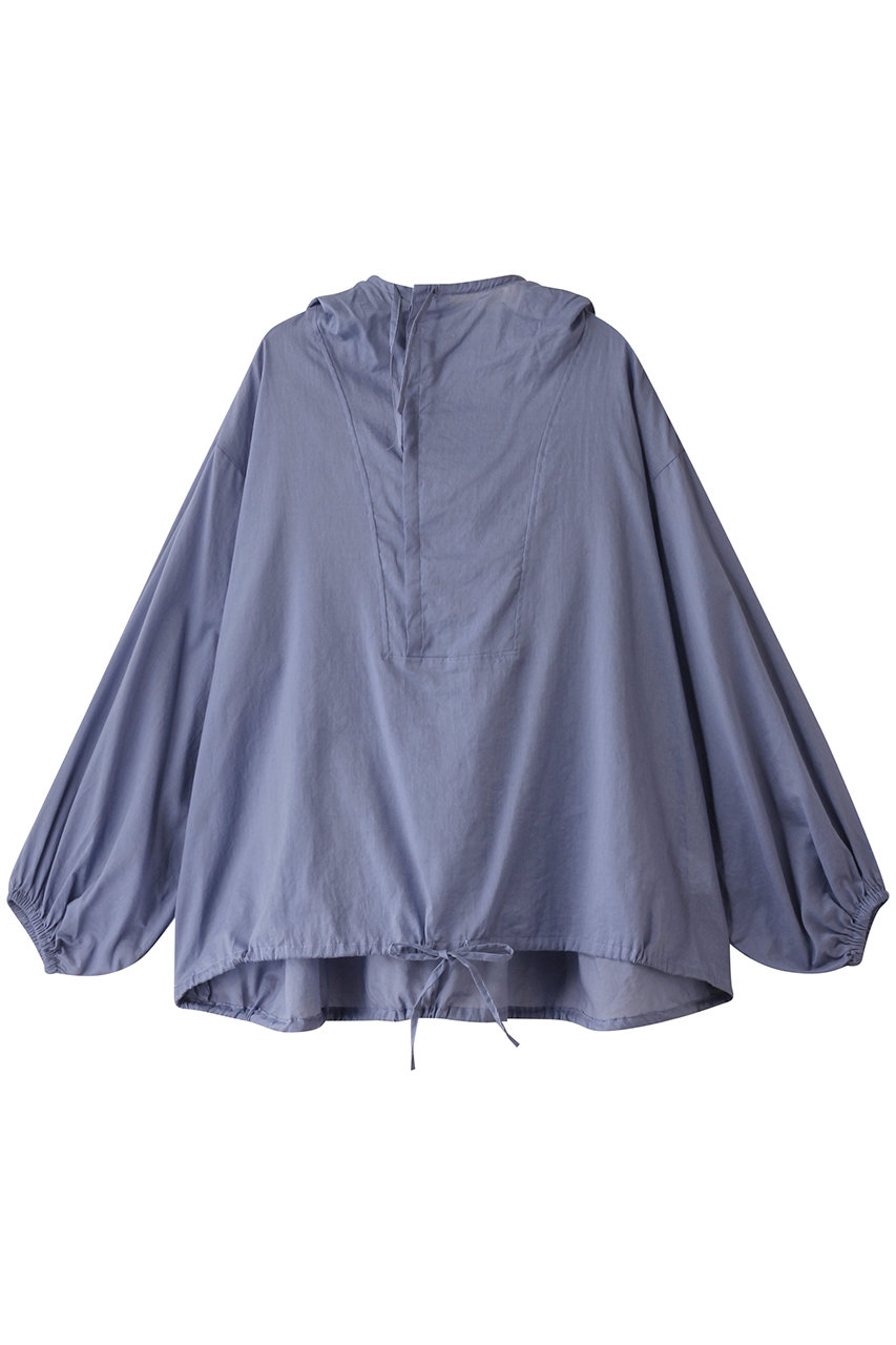 ミズイロインド/mizuiro indのhooded shirt シャツ(blue/1-230124)