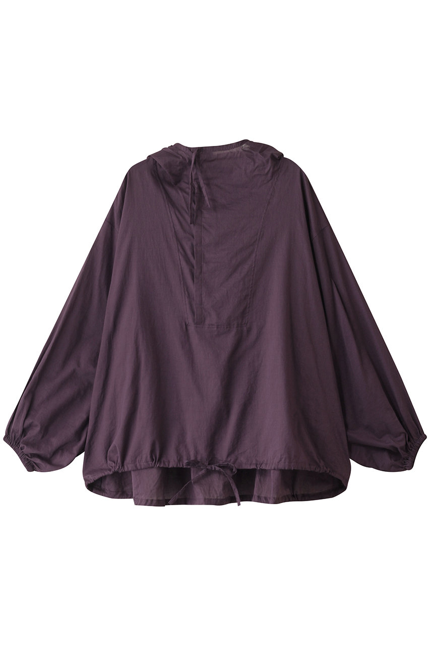 ミズイロインド/mizuiro indのhooded shirt シャツ(purple/1-230124)