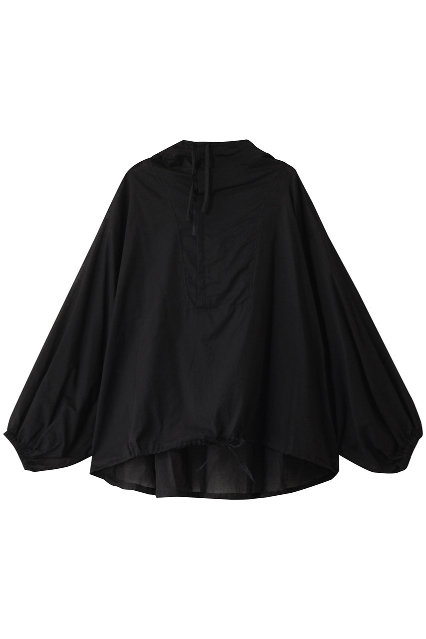 ミズイロインド/mizuiro indのhooded shirt シャツ(black/1-230124)