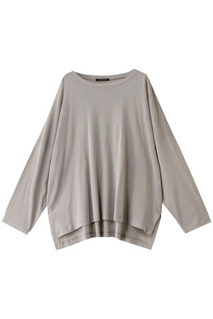 ミズイロインド/mizuiro indのmesh long slv wide T Tシャツ(110100/110103)