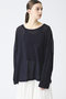 mesh long slv wide T Tシャツ ミズイロインド/mizuiro ind