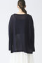 mesh long slv wide T Tシャツ ミズイロインド/mizuiro ind