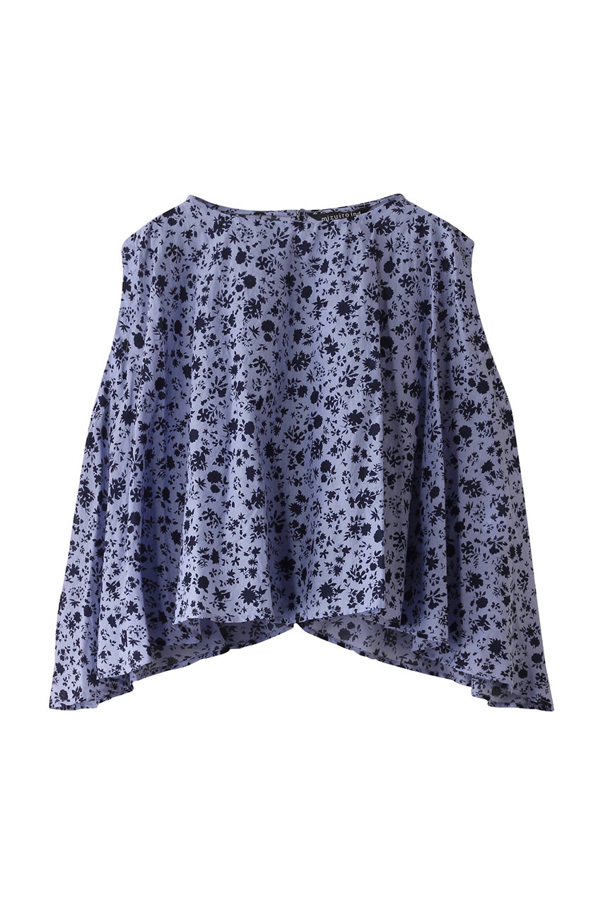 mizuiro ind small flower print N/S flare P/O プルオーバー (l.blue, F) ミズイロインド ELLE SHOP mizuiro ind small flower print N/S flare P/O プルオーバー (l.blue, F) ミズイロインド ELLE SHOP