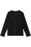 burn out dots print long T Tシャツ