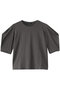 drape slv T Tシャツ ミズイロインド/mizuiro ind c.gray