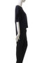 drape slv T Tシャツ ミズイロインド/mizuiro ind
