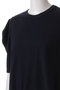 drape slv T Tシャツ ミズイロインド/mizuiro ind