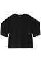 drape slv T Tシャツ ミズイロインド/mizuiro ind black