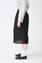 sheer gather SK スカート ミズイロインド/mizuiro ind