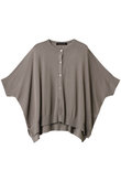 high gauze C/neck wide C/D カーディガン