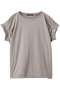 frill slv crew neck P/O プルオーバー ミズイロインド/mizuiro ind l.gray
