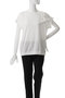 frill slv crew neck P/O プルオーバー ミズイロインド/mizuiro ind