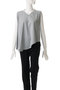 V neck asymmetry N/S P/O プルオーバー ミズイロインド/mizuiro ind