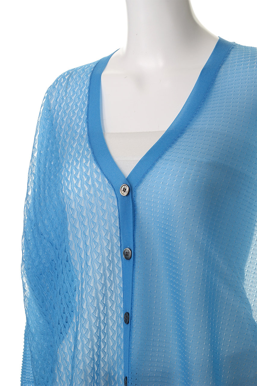 mizuiro ind(ミズイロインド)｜pattern knitting V neck C/D 