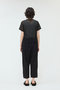 mesh dot c/neck T Tシャツ ミズイロインド/mizuiro ind