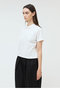 T-shirt with collar Tシャツ ミズイロインド/mizuiro ind