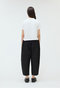 T-shirt with collar Tシャツ ミズイロインド/mizuiro ind
