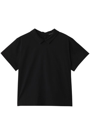 ミズイロインド/mizuiro indのT-shirt with collar Tシャツ(110100/110102)