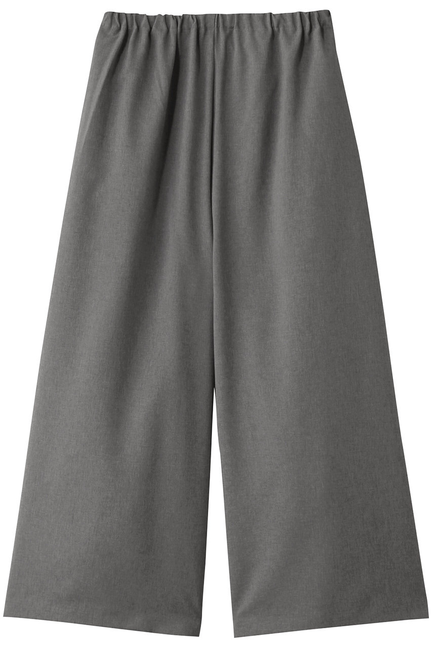 mizuiro ind poplin wide easy PT パンツ (gray, F) ミズイロインド ELLE SHOP mizuiro ind poplin wide easy PT パンツ (gray, F) ミズイロインド ELLE SHOP
