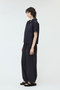 gathered collar half slv shirt シャツ ミズイロインド/mizuiro ind