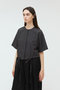 drawstring shirt シャツ ミズイロインド/mizuiro ind