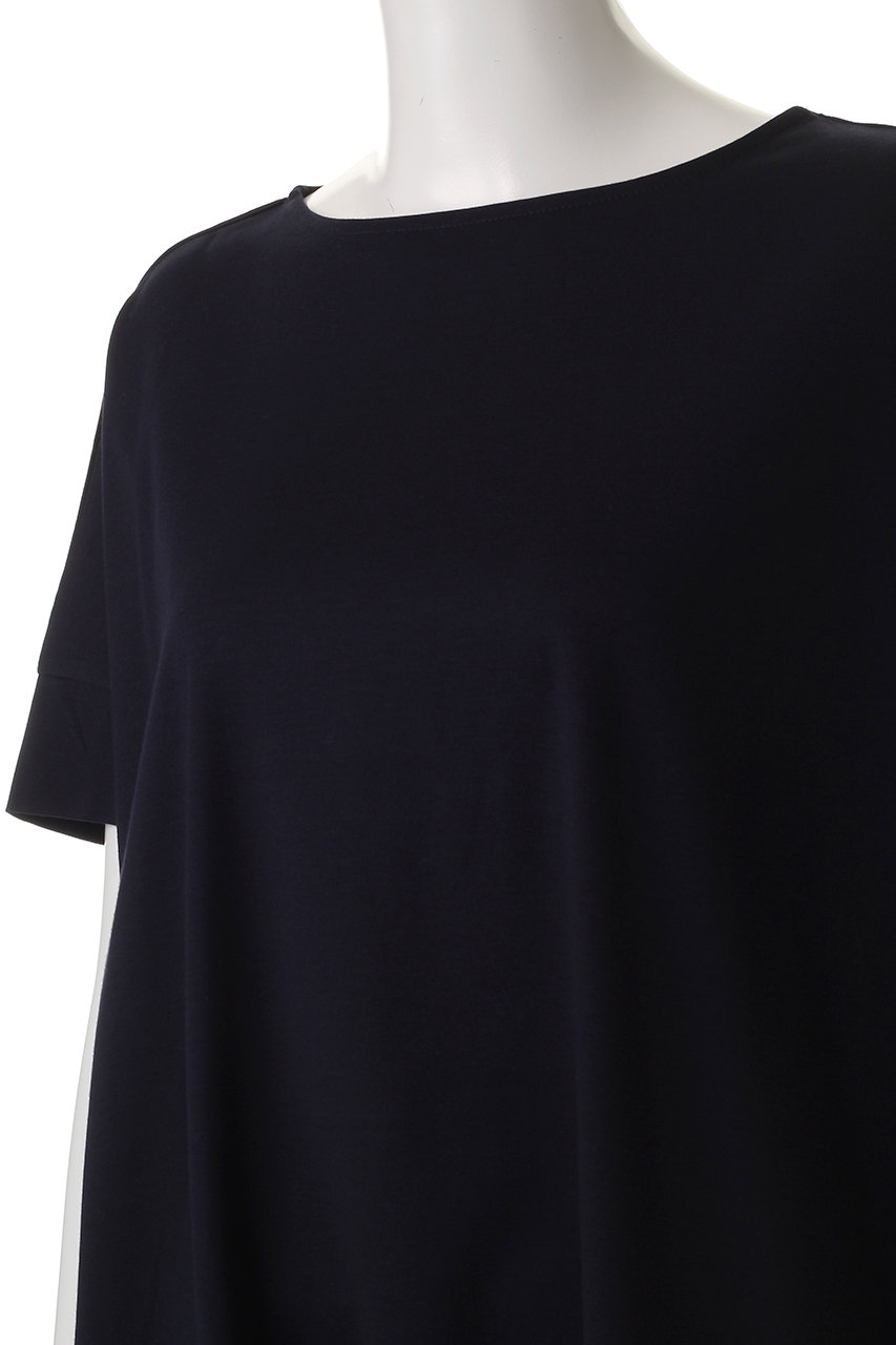 mizuiro ind(ミズイロインド)|boat neck cocoon P/O プル mizuiro ind(ミズイロインド)|boat neck cocoon P/O プル