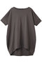 boat neck cocoon P/O プルオーバー ミズイロインド/mizuiro ind c.gray