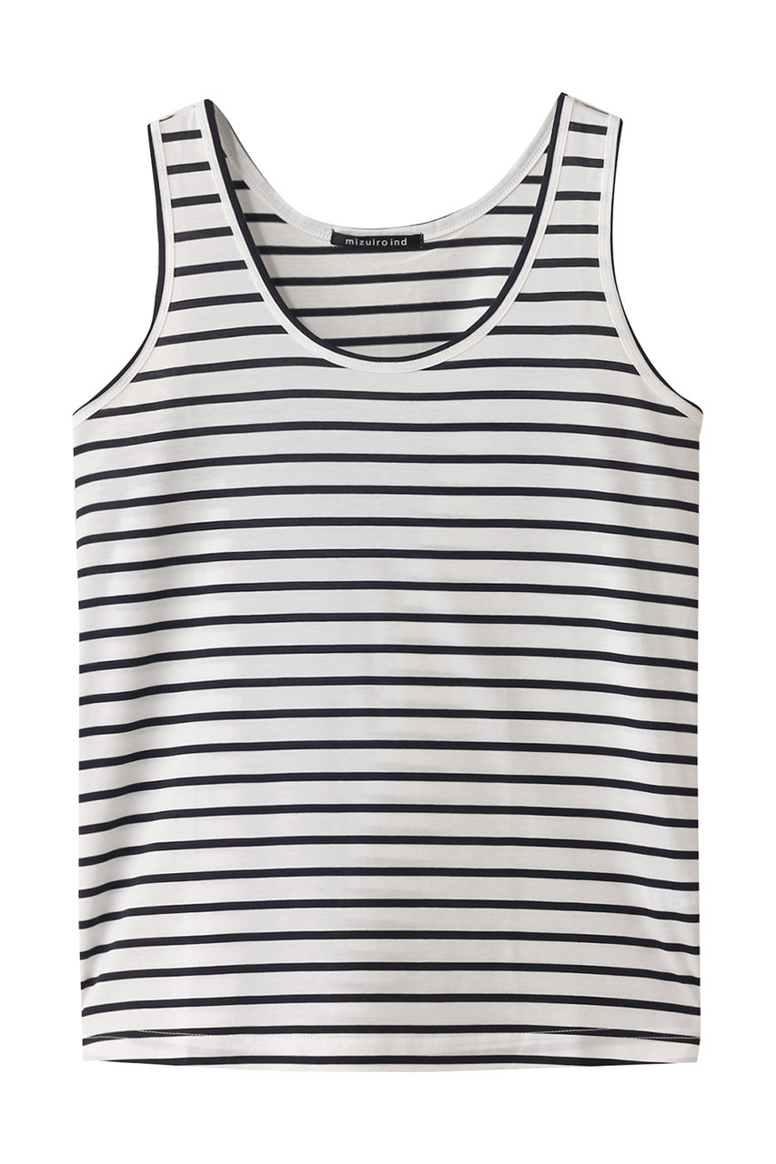 mizuiro ind tank top トップ (navyB, F) ミズイロインド ELLE SHOP mizuiro ind tank top トップ (navyB, F) ミズイロインド ELLE SHOP