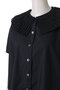 pleats collar shirt シャツ ミズイロインド/mizuiro ind